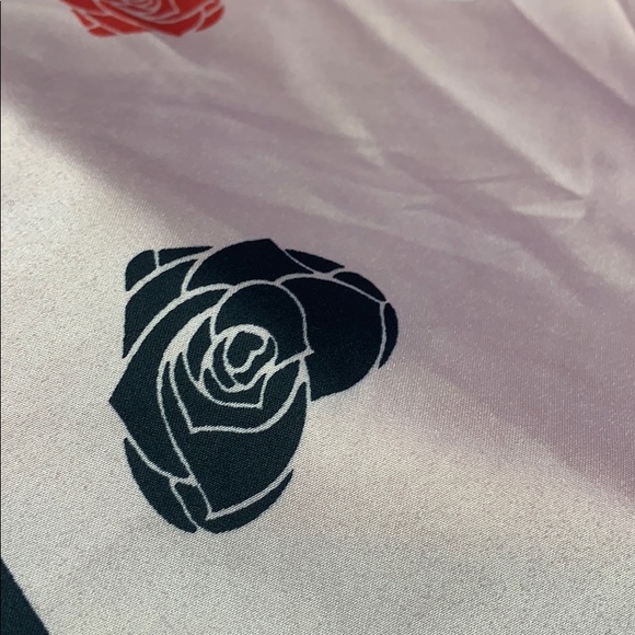 ALDO Floral and Heart Printed Scarf- Pink - Picture 7 of 10